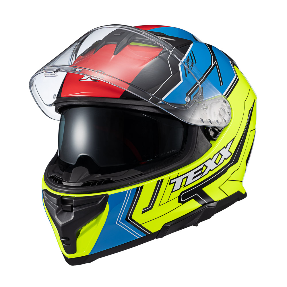 Capacete Moto Texx Kaiman Teaser Verde Preto Azul Vermelho