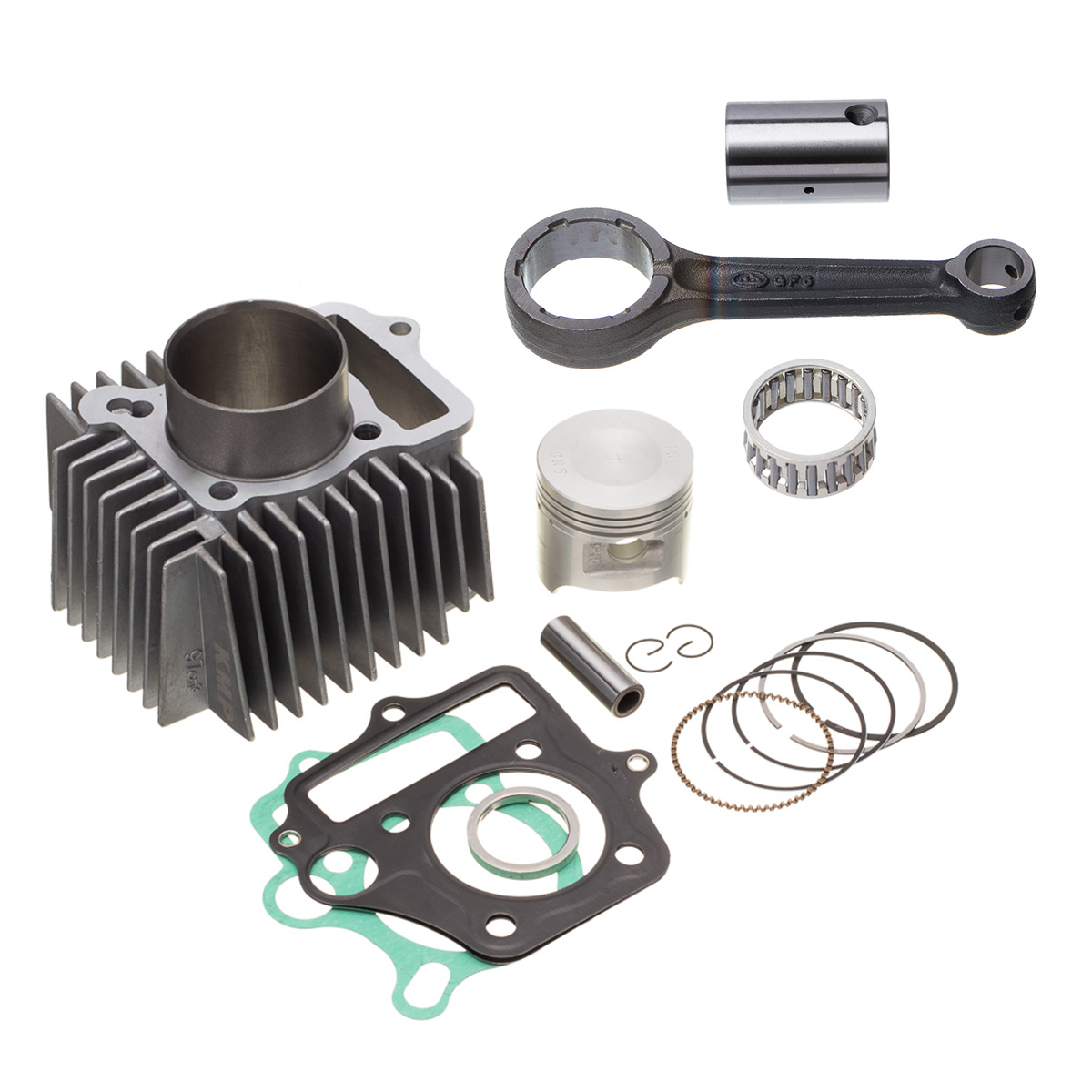 Kit Cilindro Biela Pop 100 2007 2008 2009 2010 2011 2012 Kmp