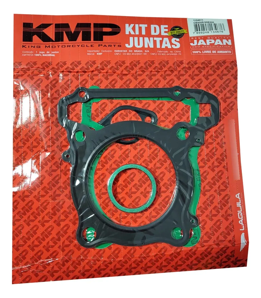 Kit Cilindro Cb XRE 300r 2009 2010 2011 PREMIUM Biela Txk