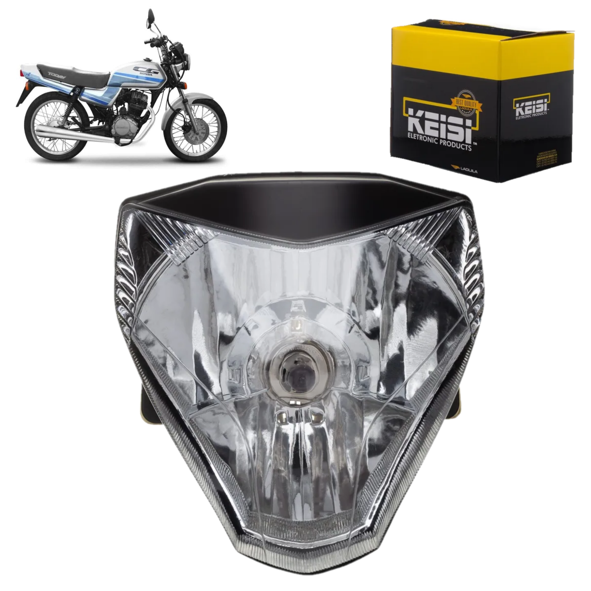 Farol Completo Cg 125 1992 1993 1994 1995 1996 1997 1998