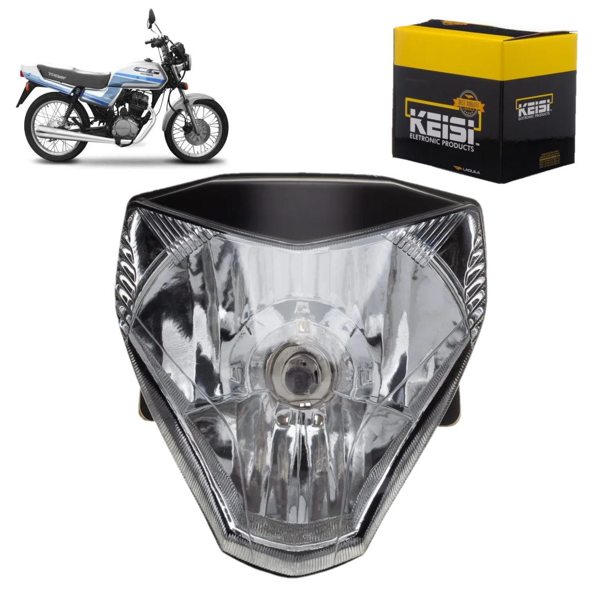 Farol Completo Cg 125 1992 1993 1994 1995 1996 1997 1998