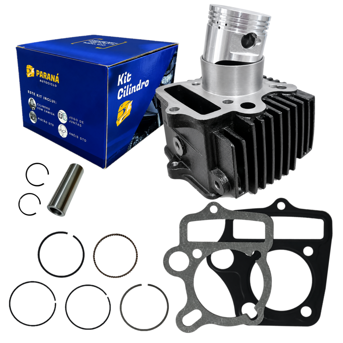 KIT CILINDRO POP 100 2007 a 2015 Biz 100 1998 a 2015 Dream 100 1992 a 1998