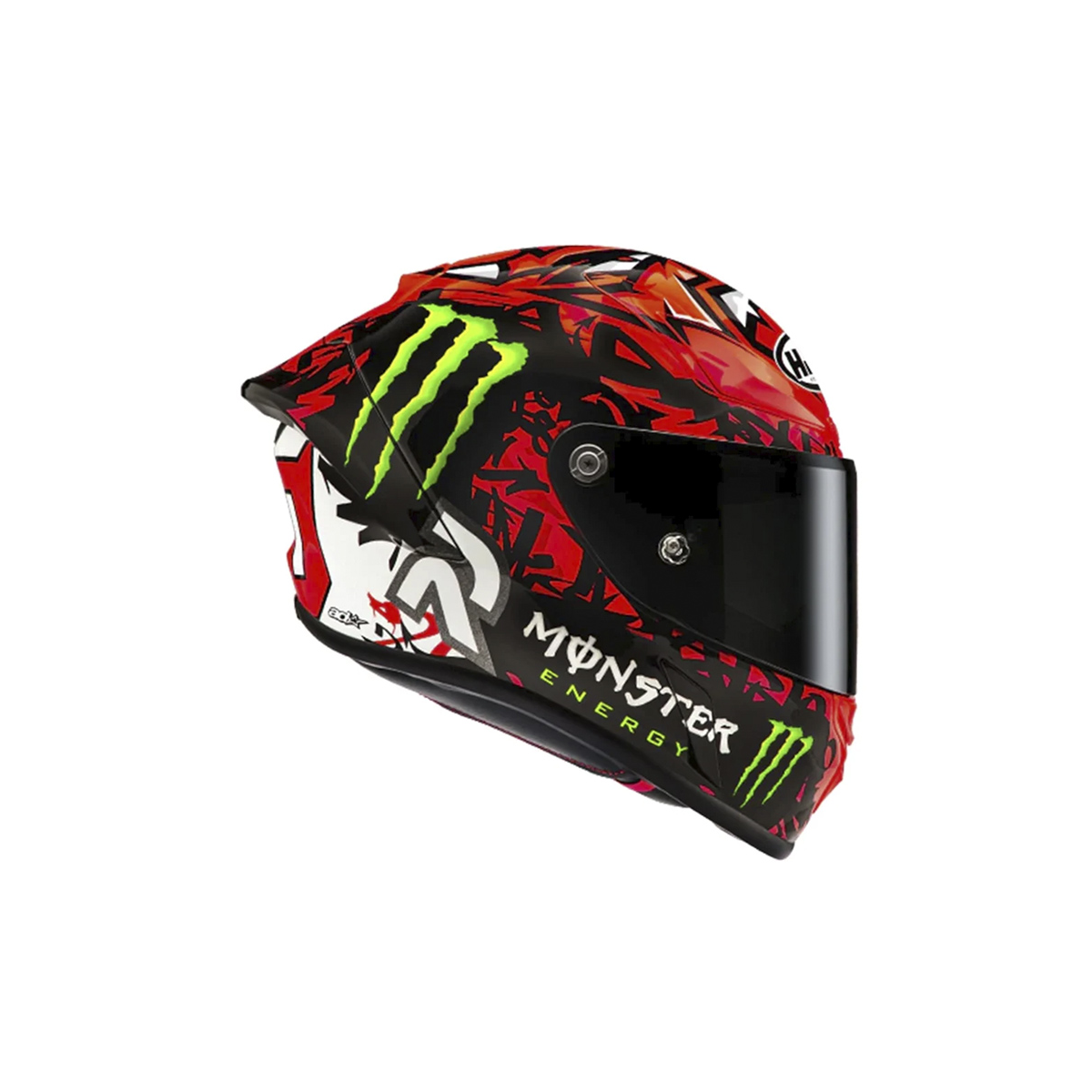 Capacete Moto Hjc Rpha 1 Quartararo Repl Vermelho Preto Branco