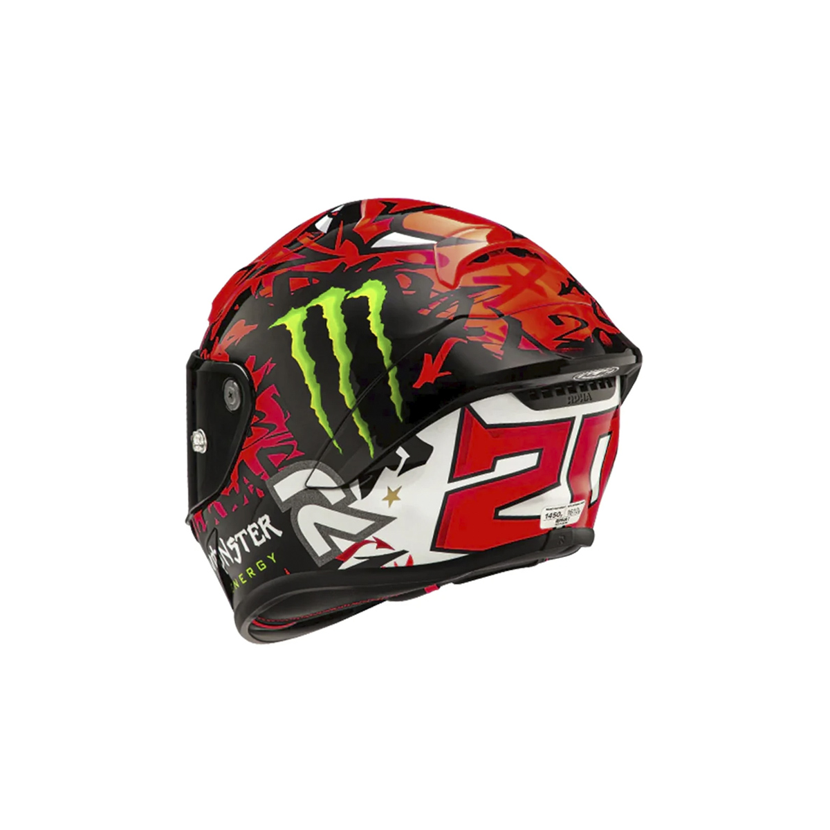 Capacete Moto Hjc Rpha 1 Quartararo Repl Vermelho Preto Branco